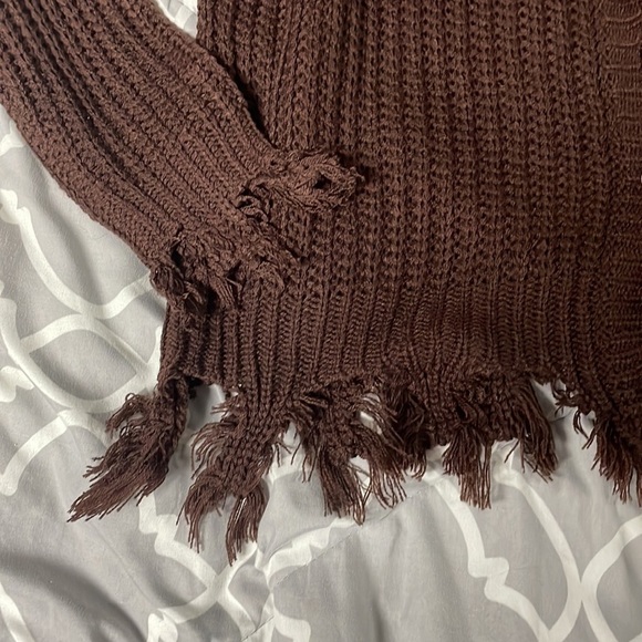 Size small/medium Sweet Generis chocolate colored cardigan - Picture 2 of 5